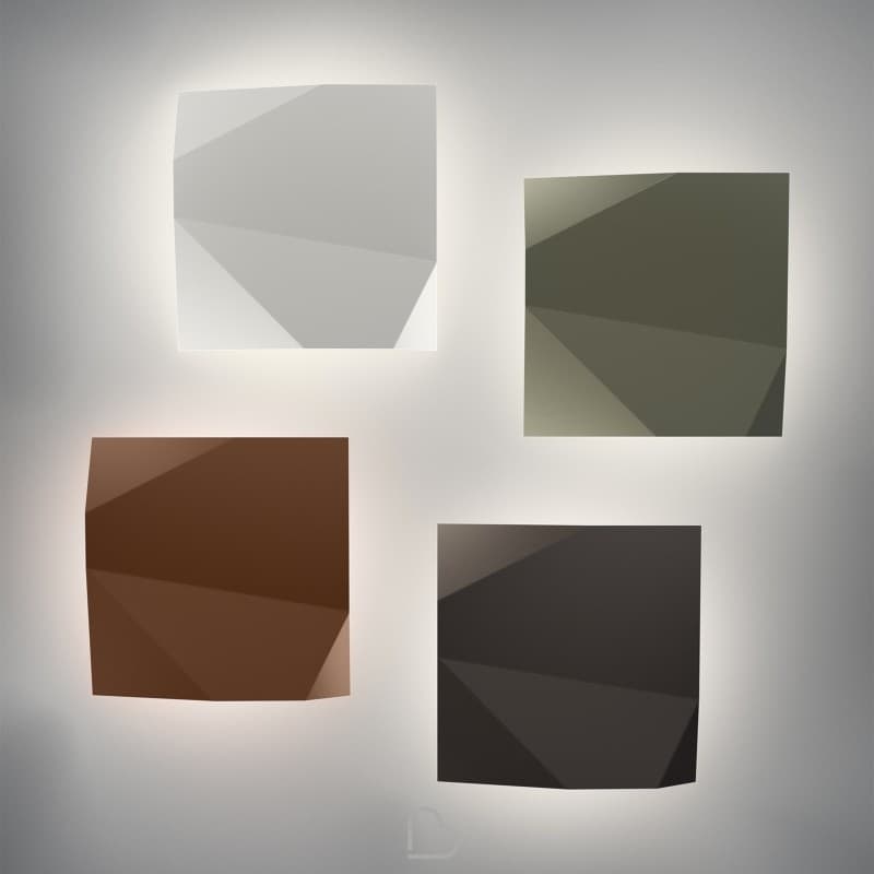 Lampada da parete da esterno Vibia Origami 2 LED - 6