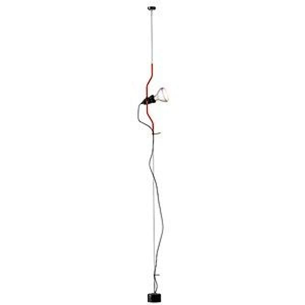 Flos Parentesi Lampada a Sospensione – Rosso – rosso