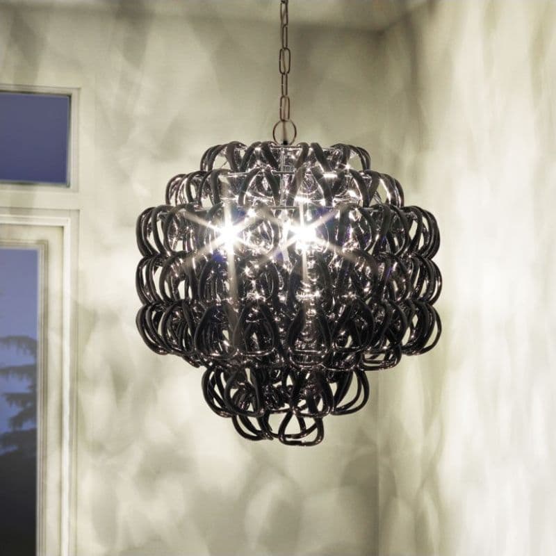 Vistosi lampadario Giogali SP 50 – Nero – moderno