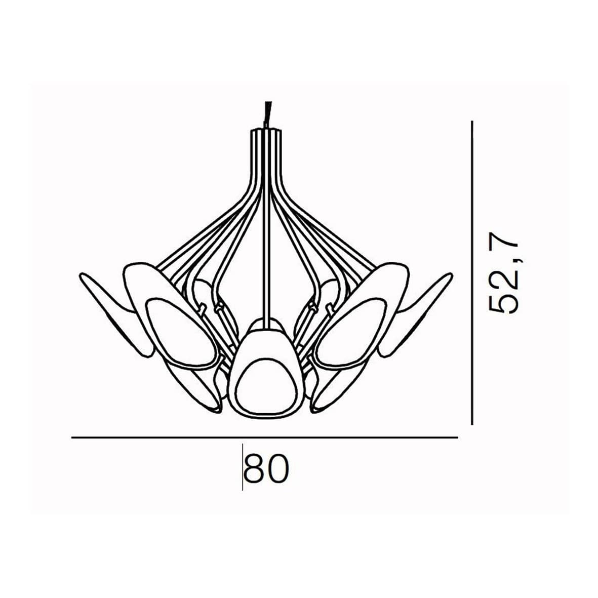 Lampada a sospensione Kundalini Peacock - 2