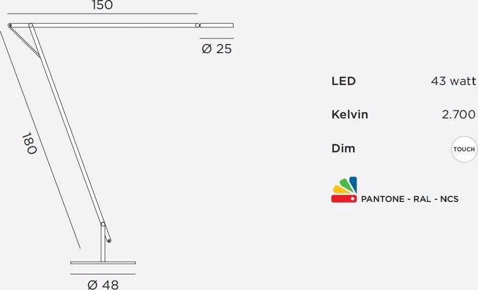 Rotaliana String XL Lampada da Terra - 4