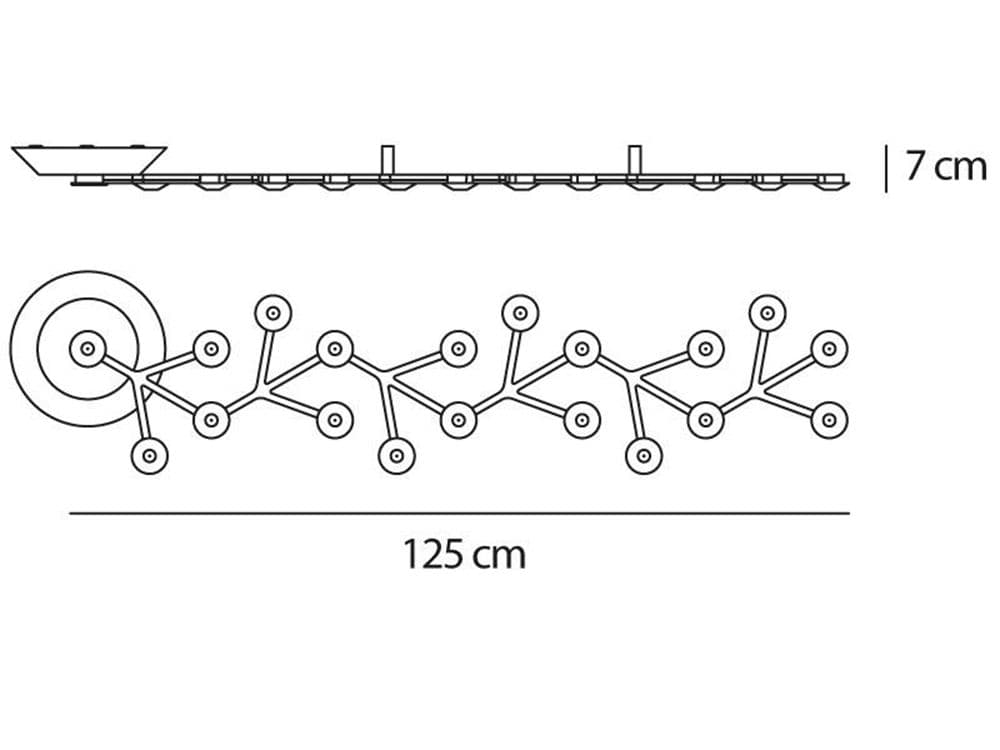 Artemide Led Net Line 125 lampada da soffitto - 2