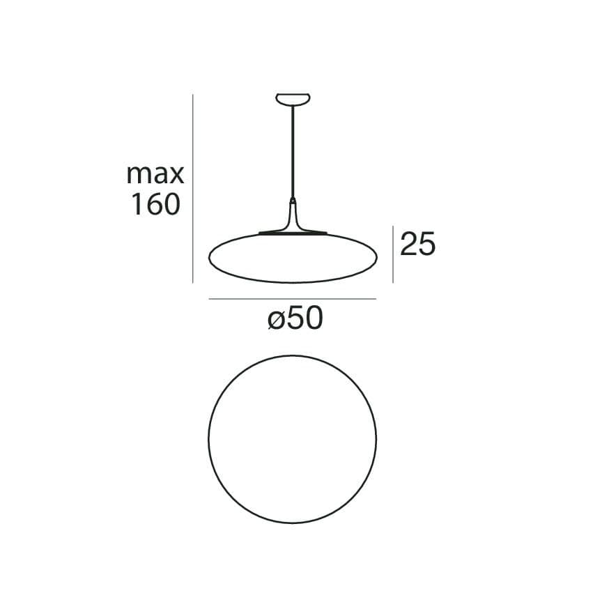 Lampada da soffitto Linea Light Squash Led - 2