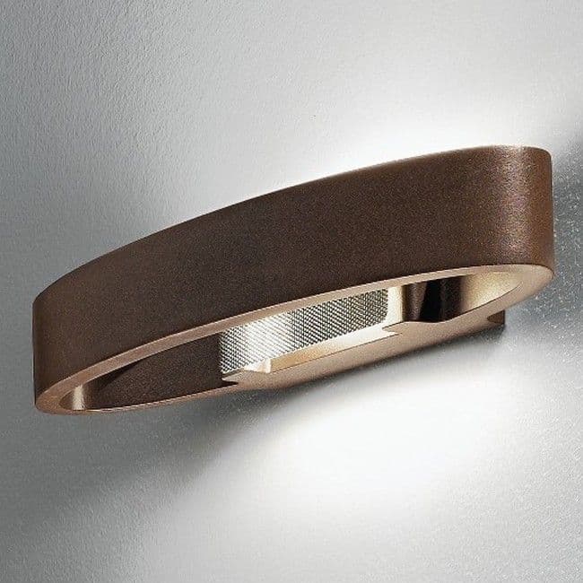 Lampada da parete Linea Light Heli Led – Marrone – Linea Light Group – moderno
