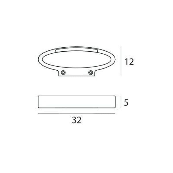 Lampada da parete Linea Light Heli Led - 6