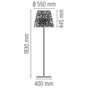 Lampada da terra per esterni Flos Ktribe F3 outdoor - 3