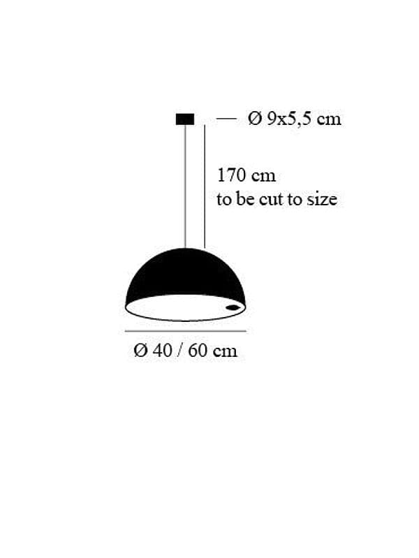 Lampada a sospensione Catellani & Smith Stchu-Moon 02/60 - 3