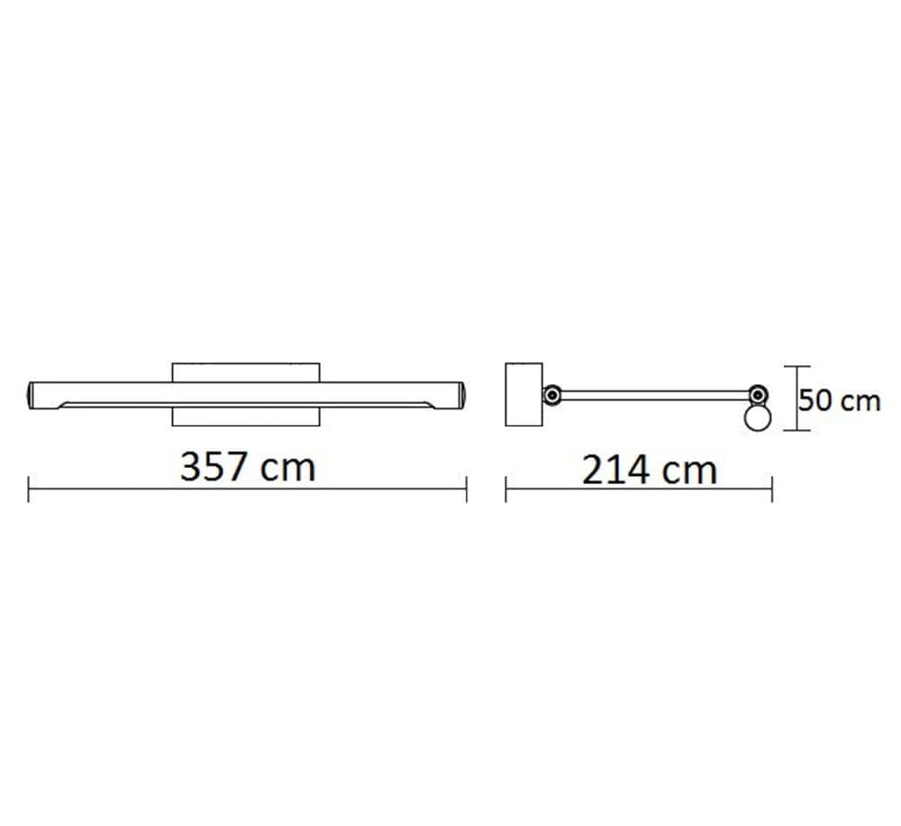 Lampada da parete GEA luce GAP420 - 2