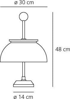 Artemide Alfa Lampada da Tavolo - 2