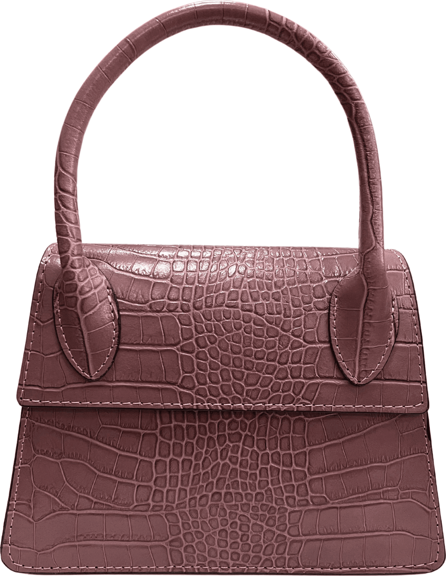 Modarno Borsetta donna trapezio in vera pelle dollaro 21x8x16 cm - 39