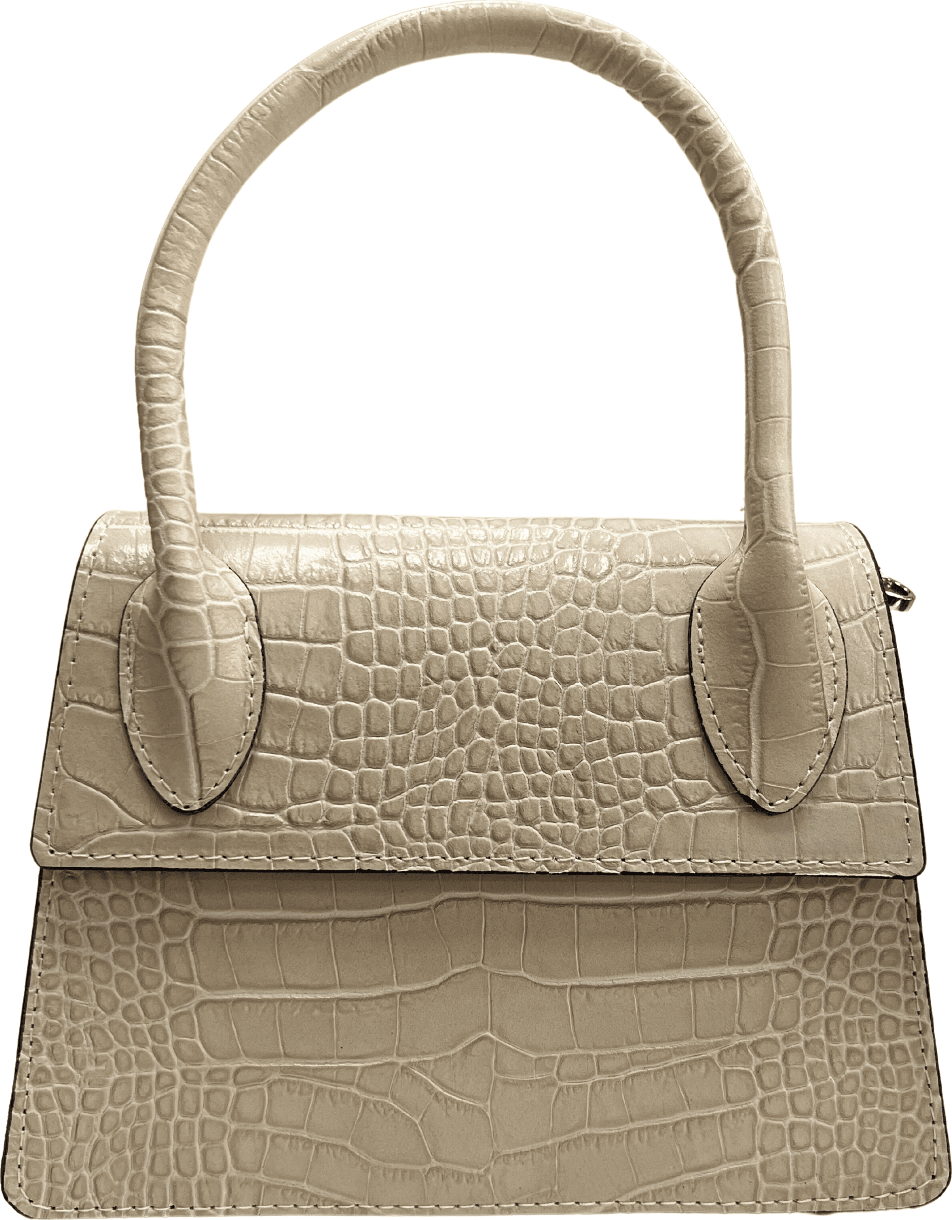 Modarno Borsetta donna trapezio in vera pelle dollaro 21x8x16 cm - 20