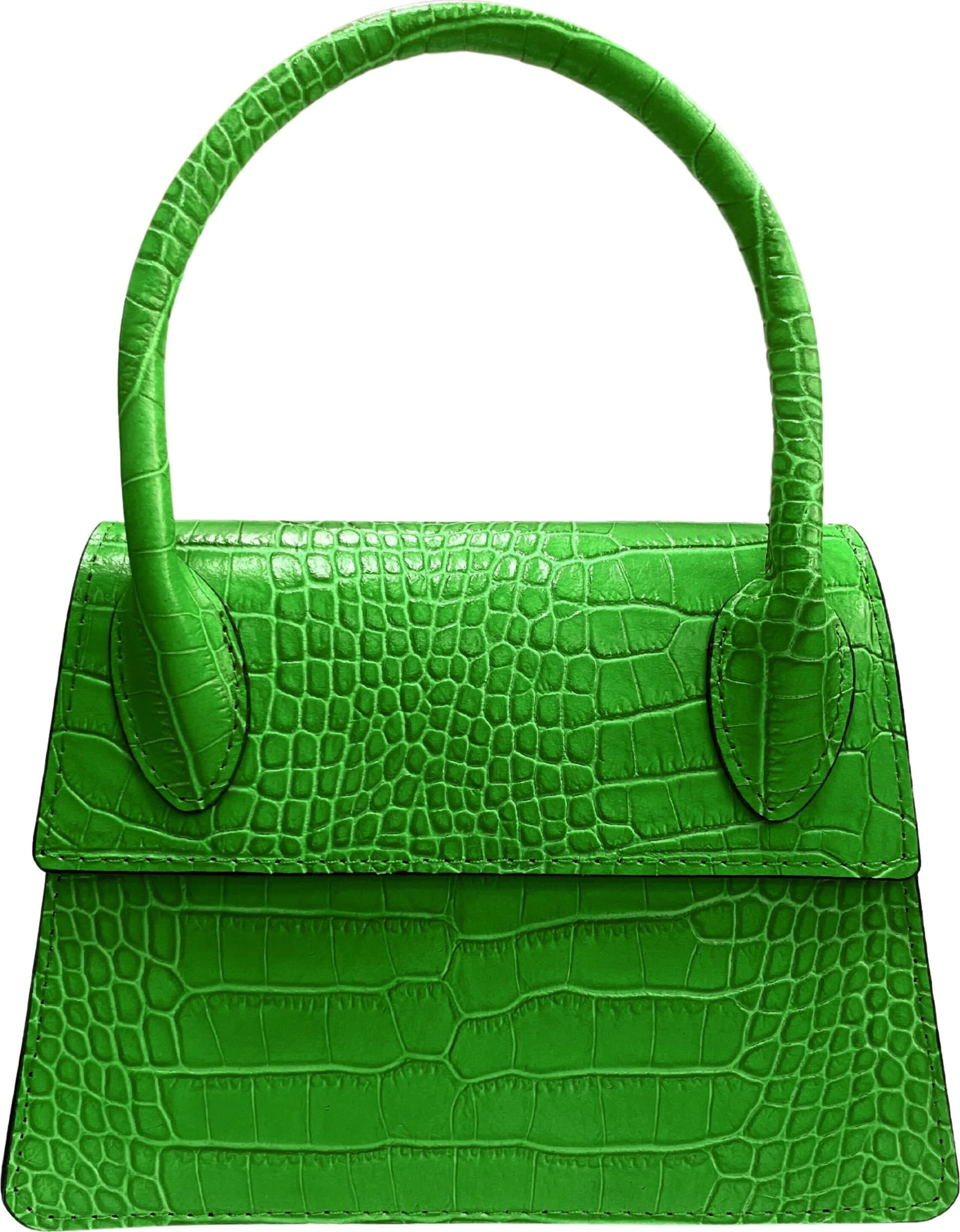 Modarno Borsetta donna trapezio in vera pelle dollaro 21x8x16 cm - 24