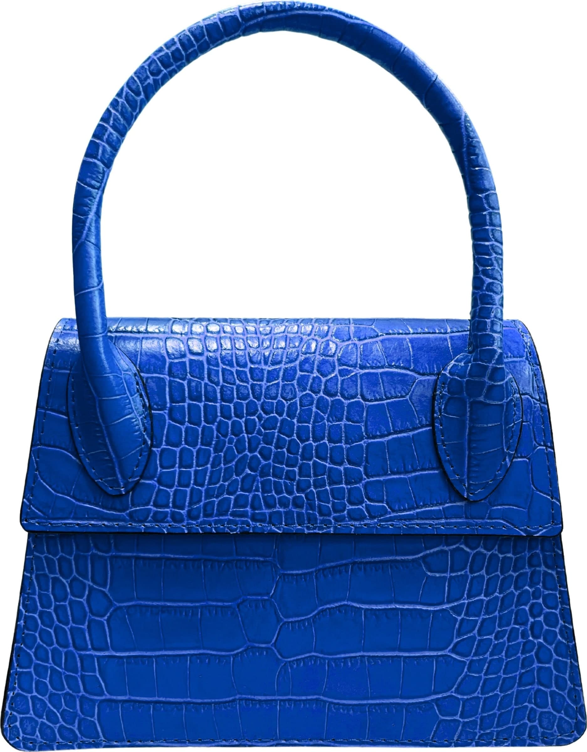 Modarno Borsetta donna trapezio in vera pelle dollaro 21x8x16 cm - 25