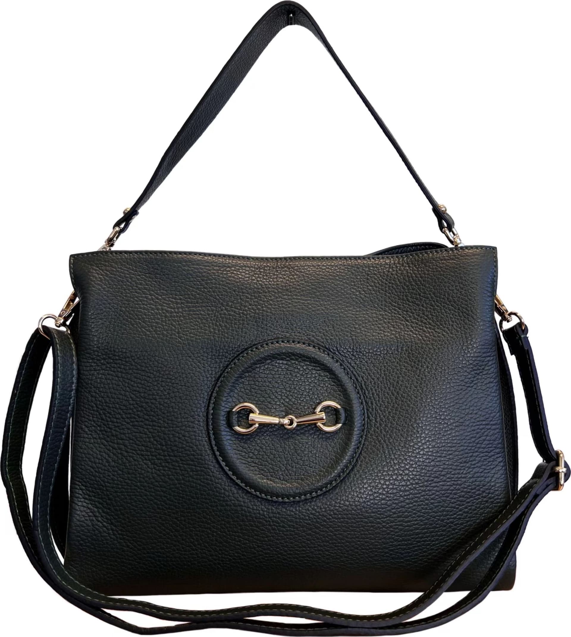 Modarno Borsa donna a tracolla/mano stile Morsetto metallico - 12