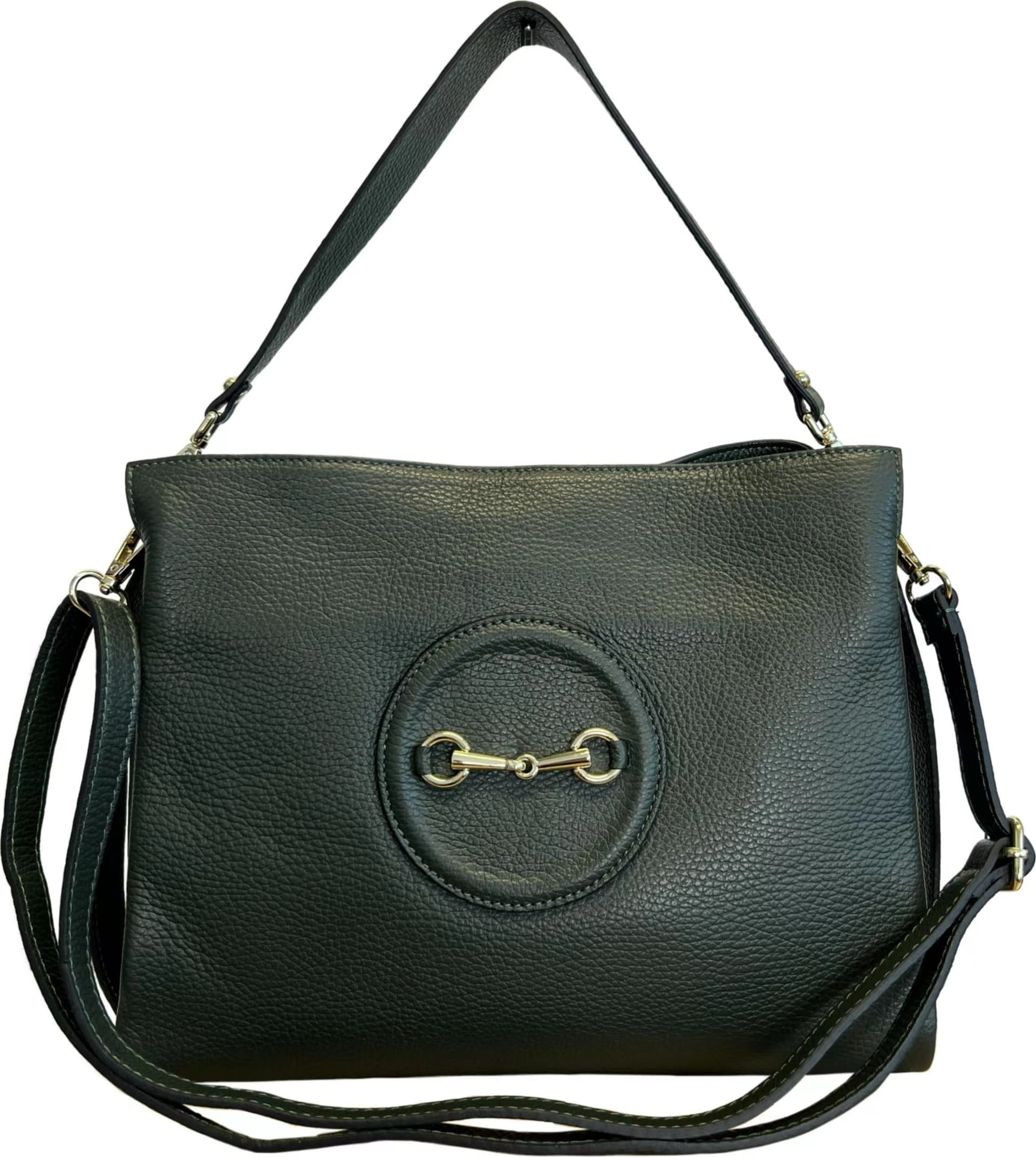 Modarno Borsa donna a tracolla/mano stile Morsetto metallico - 16