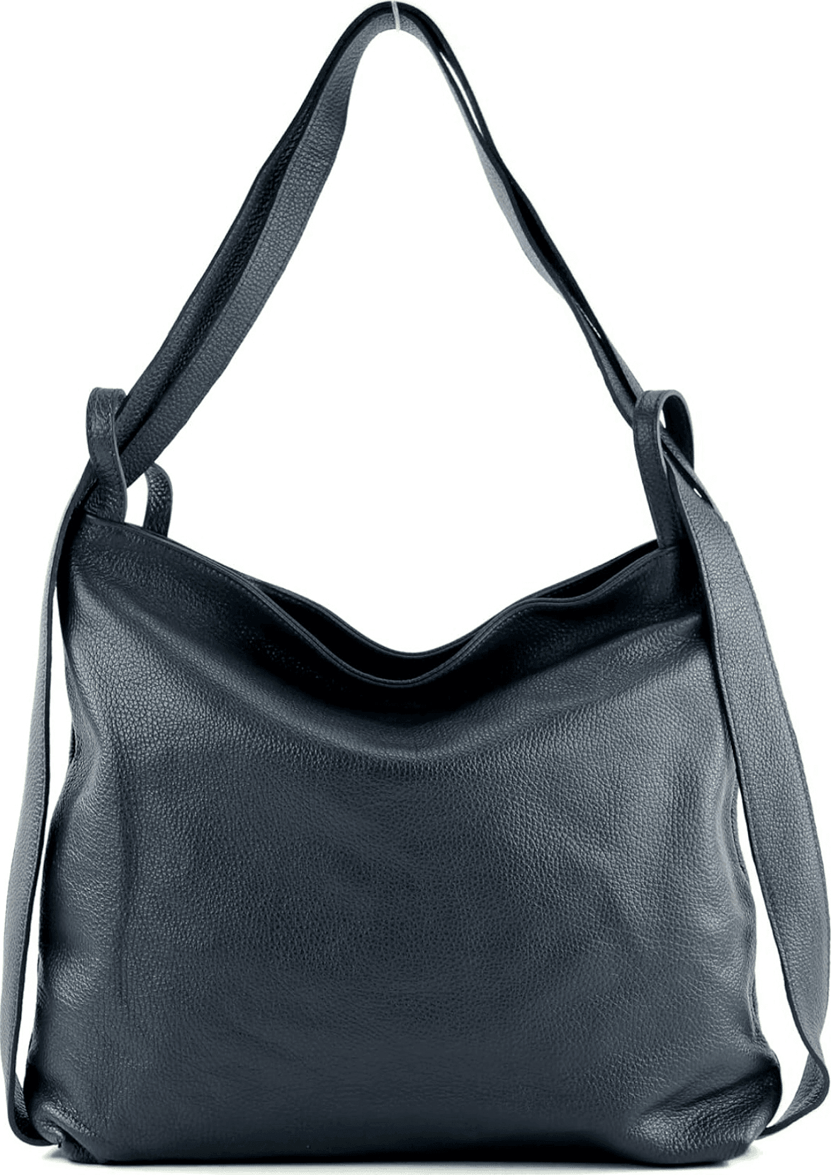Modarno Shopper Zaino in Vera Pelle da donna 2in1 - 21