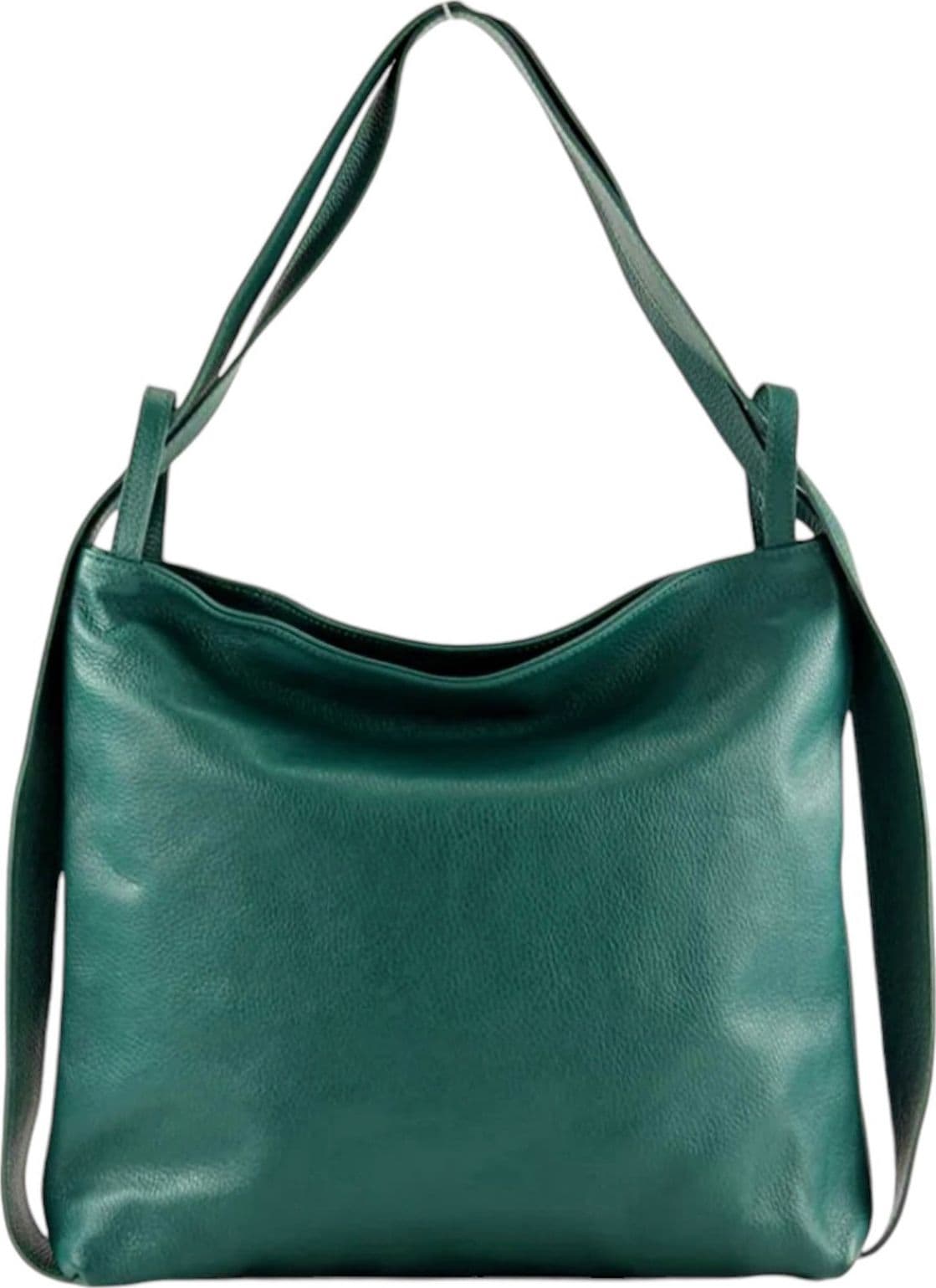 Modarno Shopper Zaino in Vera Pelle da donna 2in1 - 25