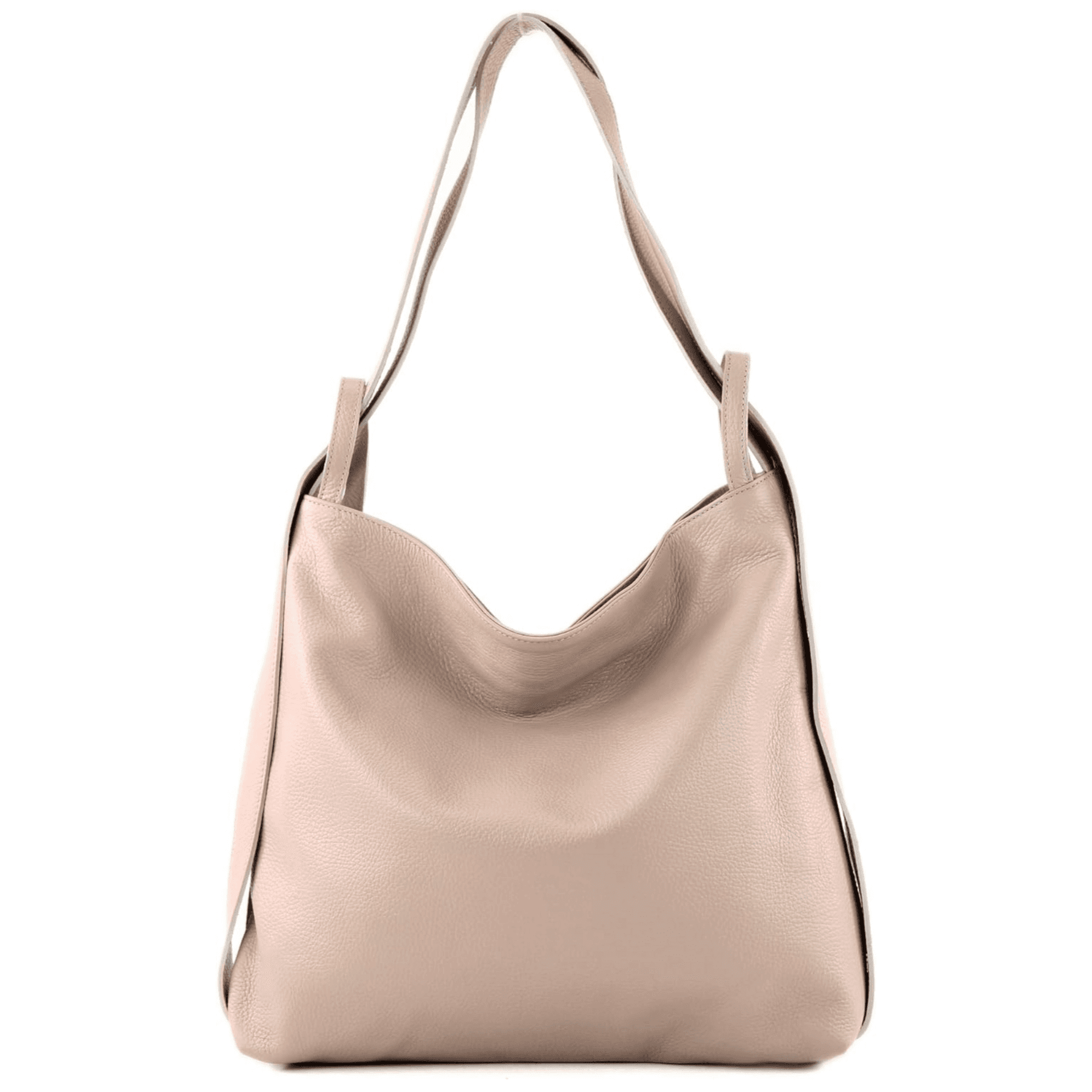 Modarno Shopper Zaino in Vera Pelle da donna 2in1 - 30