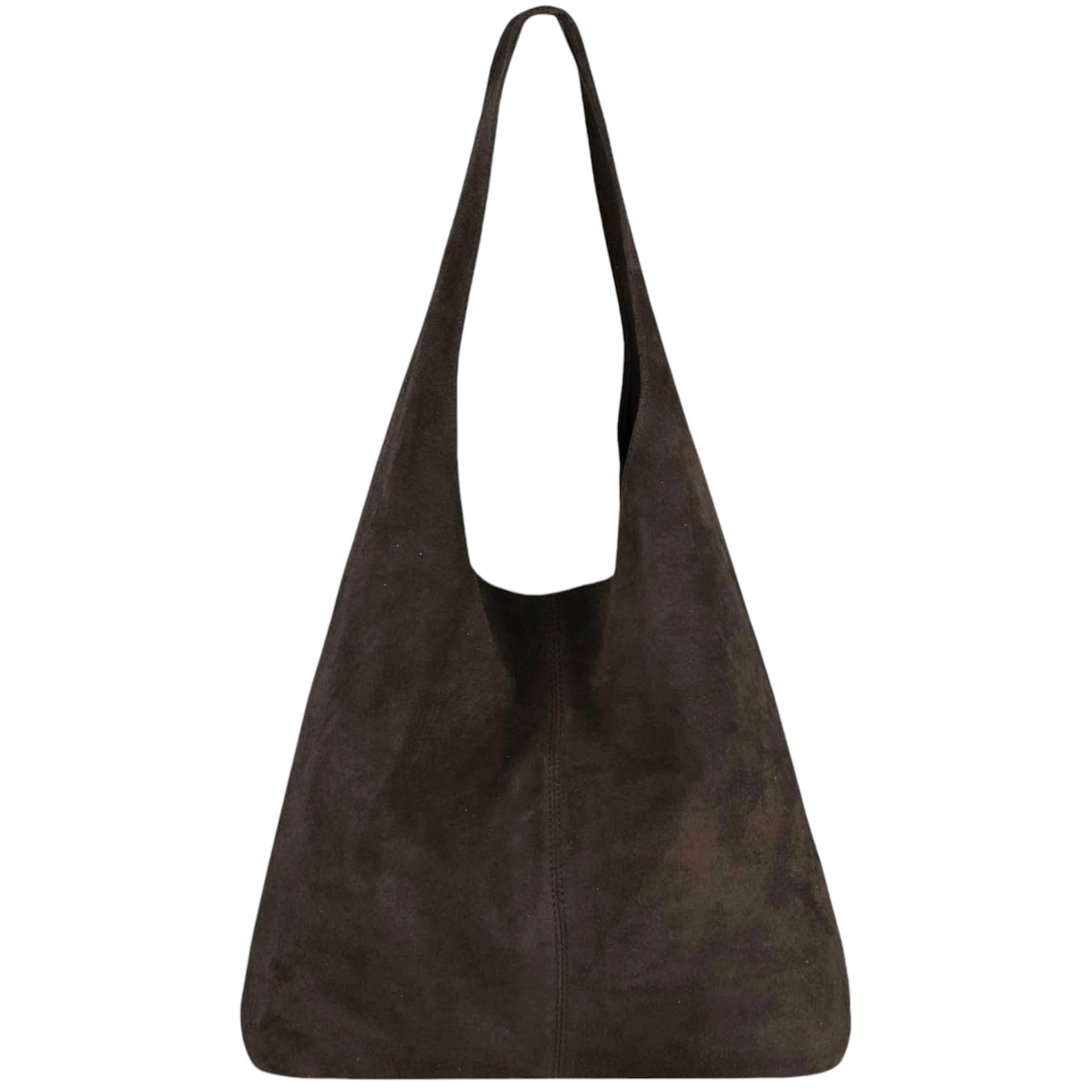 Modarno Borsa a tracolla da donna in pelle scamosciata pochette, borsa a tracolla, shopper, da donna, in vera pelle - 26