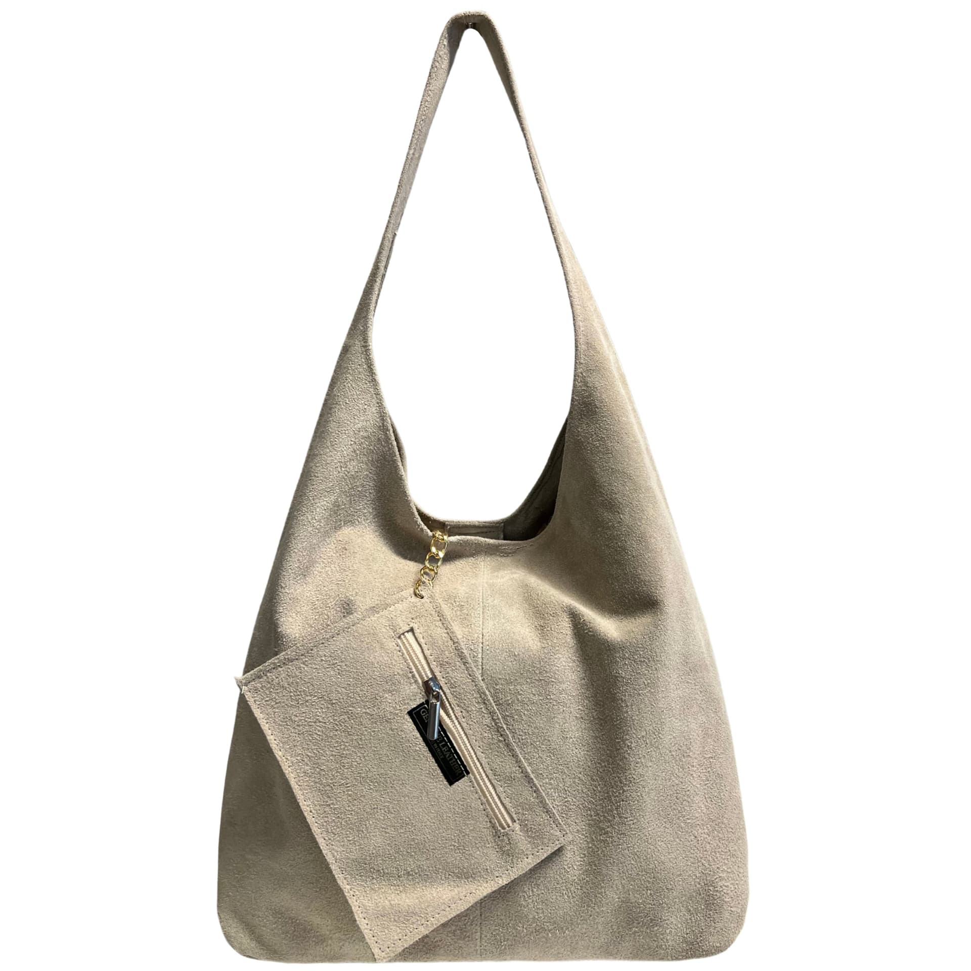 Modarno Borsa a tracolla da donna in pelle scamosciata pochette, borsa a tracolla, shopper, da donna, in vera pelle - 33