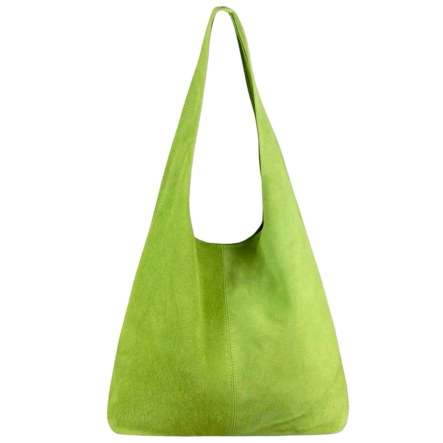 Modarno Borsa a tracolla da donna in pelle scamosciata pochette, borsa a tracolla, shopper, da donna, in vera pelle - 41