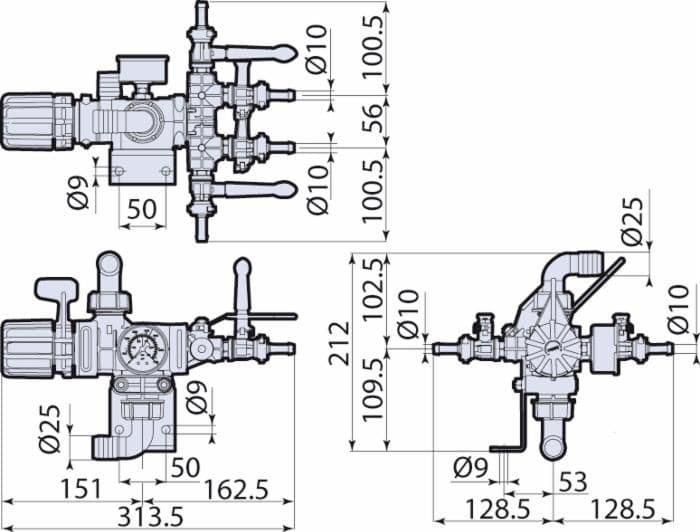 Gruppo comando ar GS35S distanza s 4vie - 3