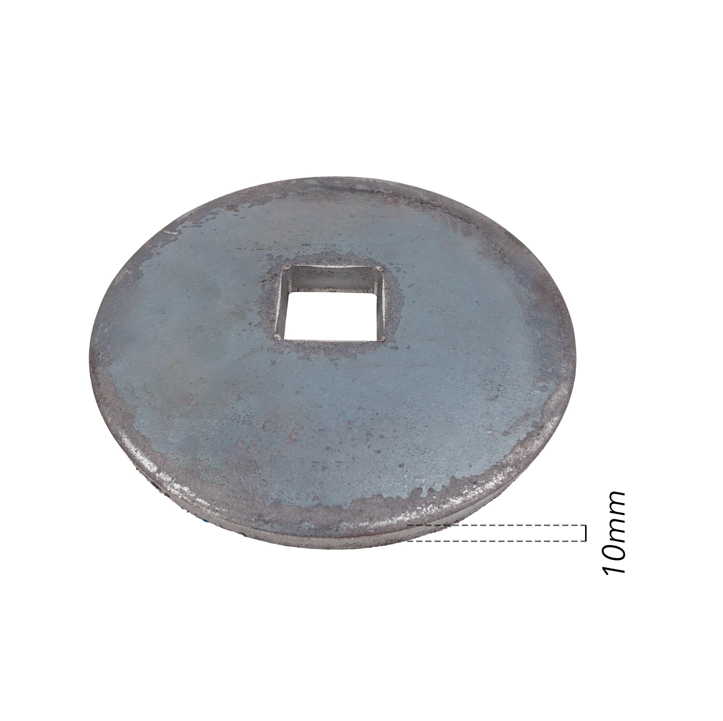 Flangia 135X10 foro quadro 26mm concava - 6