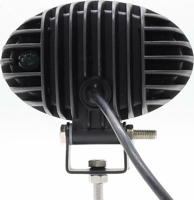 Faro da lavoro 8 LED Epistar ovale a largo raggio freddo 24 W IP67 - 4