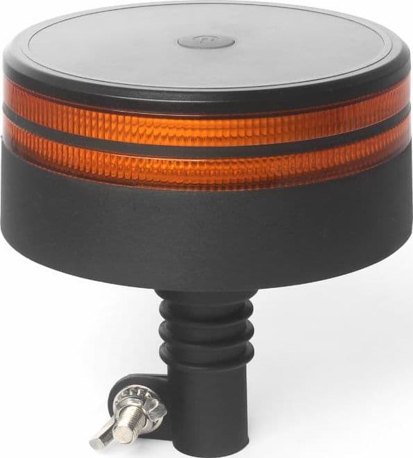 Lampeggiante 50 LED 12-24V e 25W a doppia luminosità base flessibile - 2