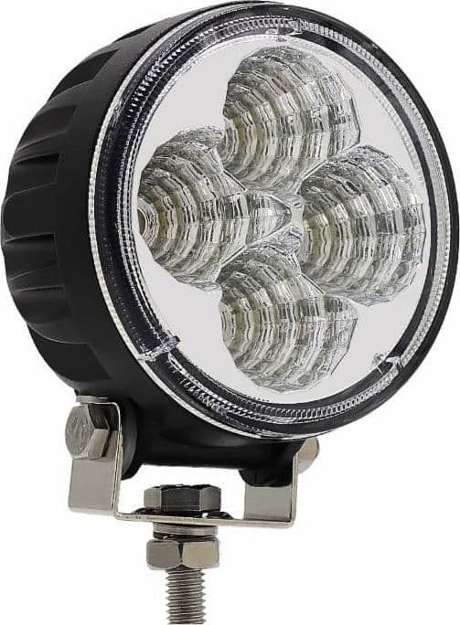 Faro da lavoro 4 LED Epistar a largo raggio freddo 12W IP67 - 2