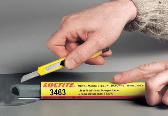 Loctite ea 3463 stucco epossidico caricato con acciaio - 2