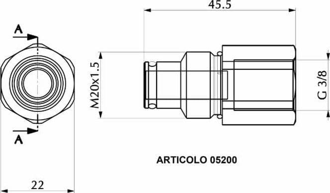 Bussola carry-over per sd5 Walvoil - 2