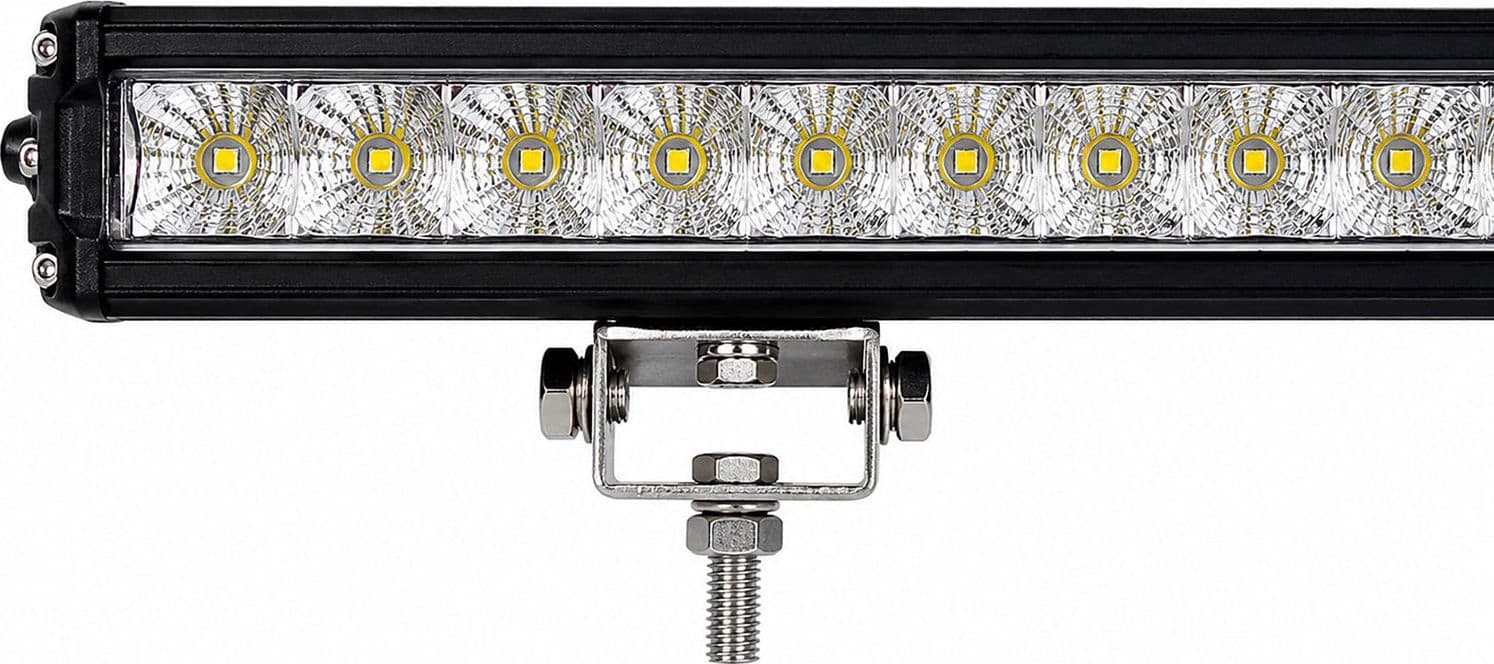 Faro da lavoro 18 LED Epistar 54W a lungo raggio IP67 - 3