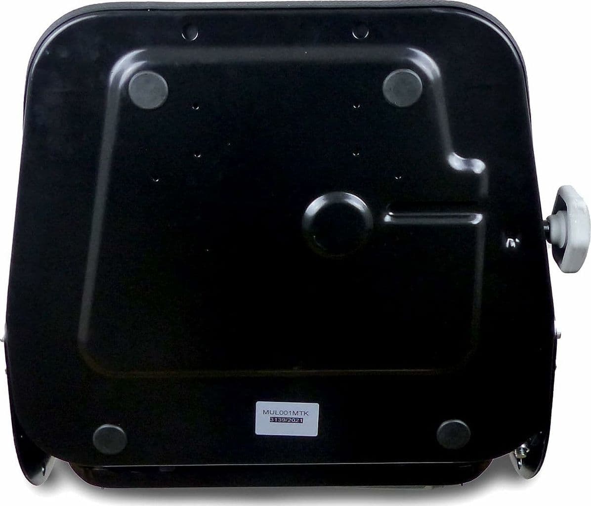 Sedile MUL in sky nero con sospensione meccanica integrata e microswitch - 3