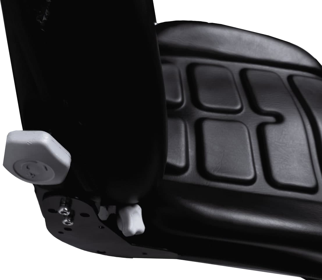 Sedile MUL in sky nero con sospensione meccanica integrata e microswitch - 6