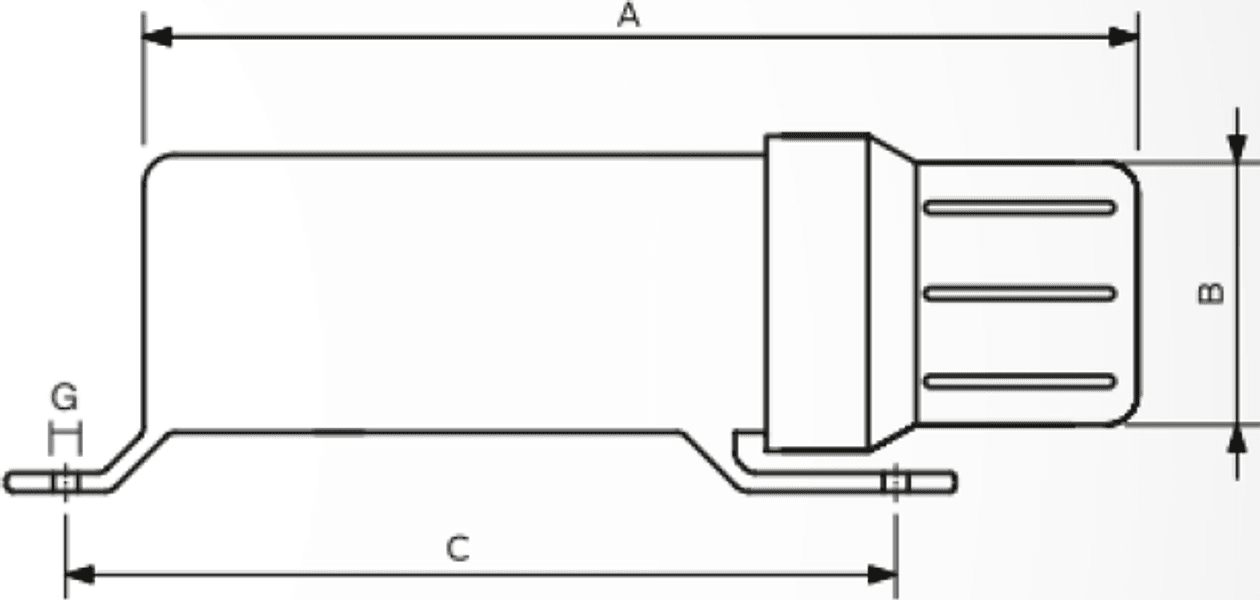 Portadocumenti tubolare Tu-Box Mini lunghezza 320mm - 2