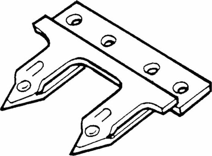 Dente Doppio Gaspardo 21120260, G&S 087 confezione da 5 pezzi - 2