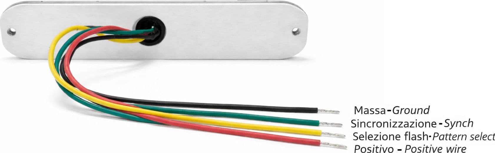 Luce di segnalazione flash 6 Led arancio - 3