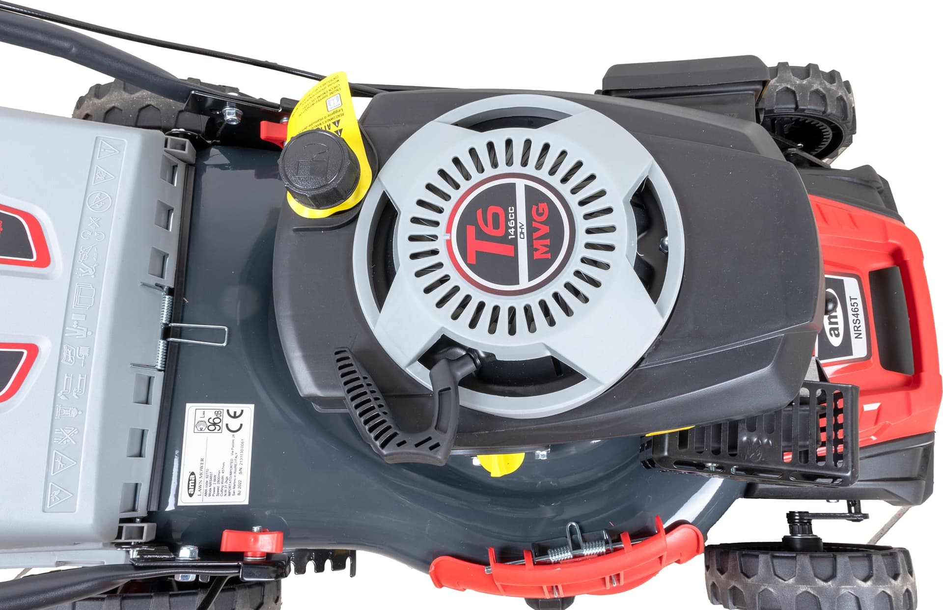 Rasaerba a spinta Ama NRS 465T da 164cc funzioni 4in1 - 4