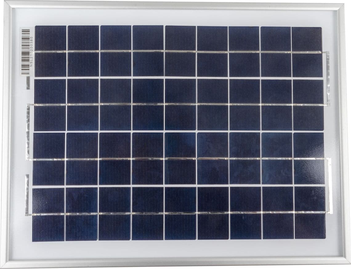 Elettrificatore Ranch Ama S750 a batteria con alimentazione a pannello solare 10W - 3