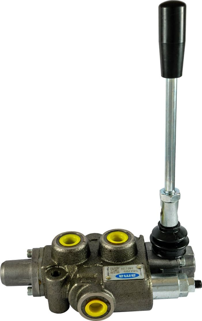 Distributore oleodinamico Ama basic da 3/8” 1 leva 40L/min per trattori - 4