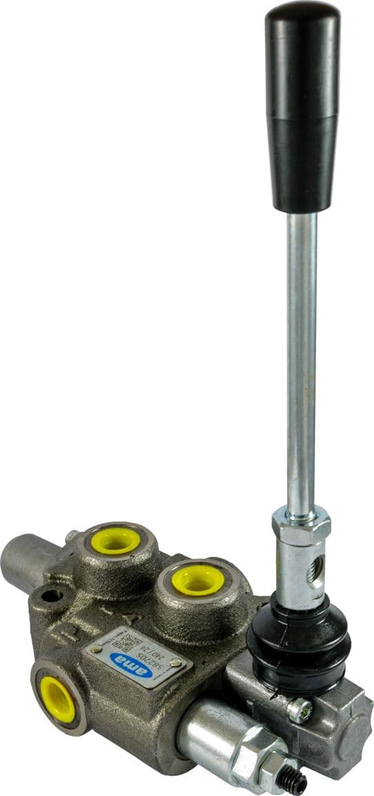Distributore oleodinamico Ama basic da 3/8” 1 leva 40L/min per trattori - 5