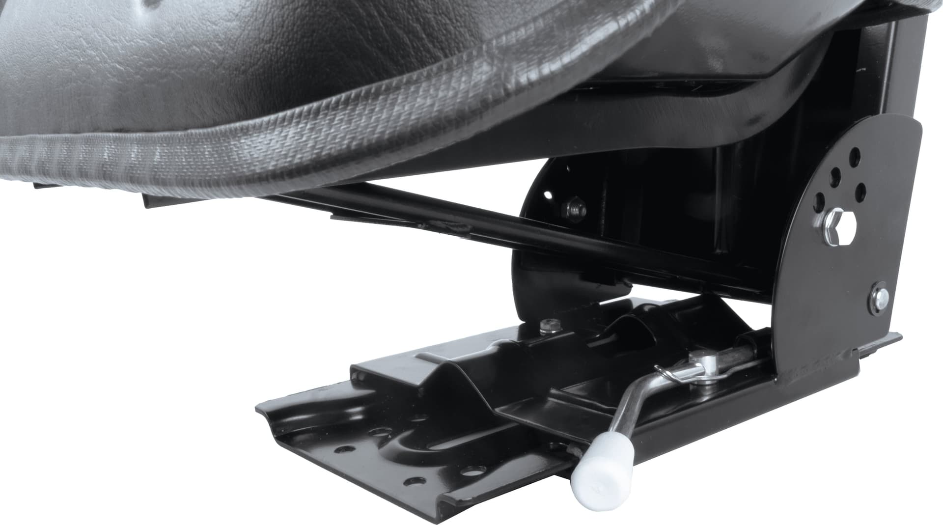Sedile avvolgente con molleggio in sky nero larghezza 590mm - 6