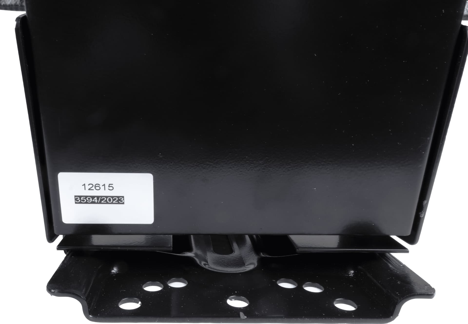Sedile avvolgente con molleggio in sky nero larghezza 590mm - 8