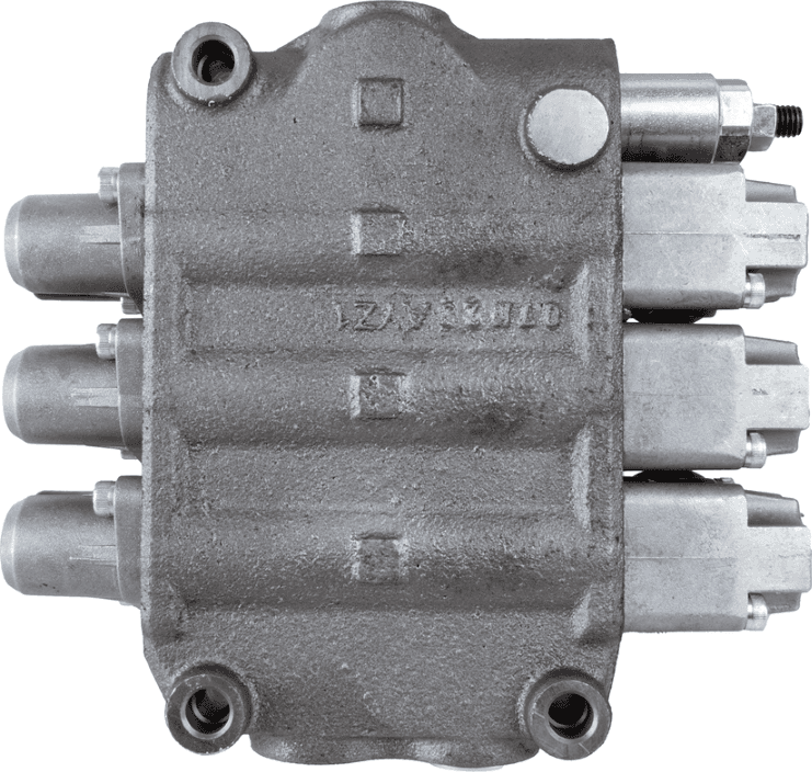 Distributore oleodinamico Ama basic da 3/8” 3 leve 40L/min per trattori - 9