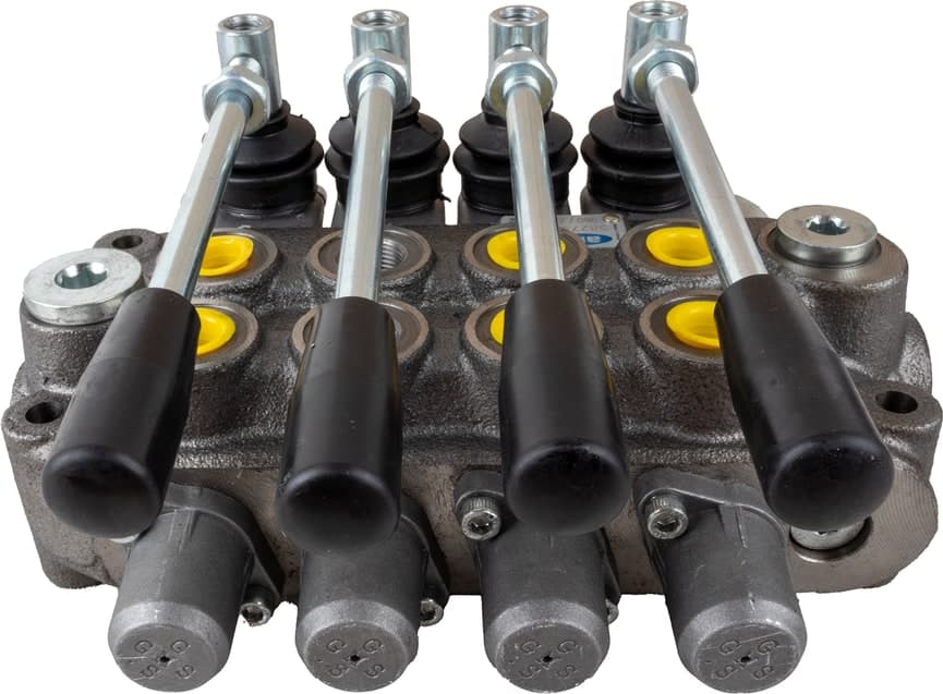 Distributore oleodinamico Ama a 4 leve doppio effetto - 40L - 5