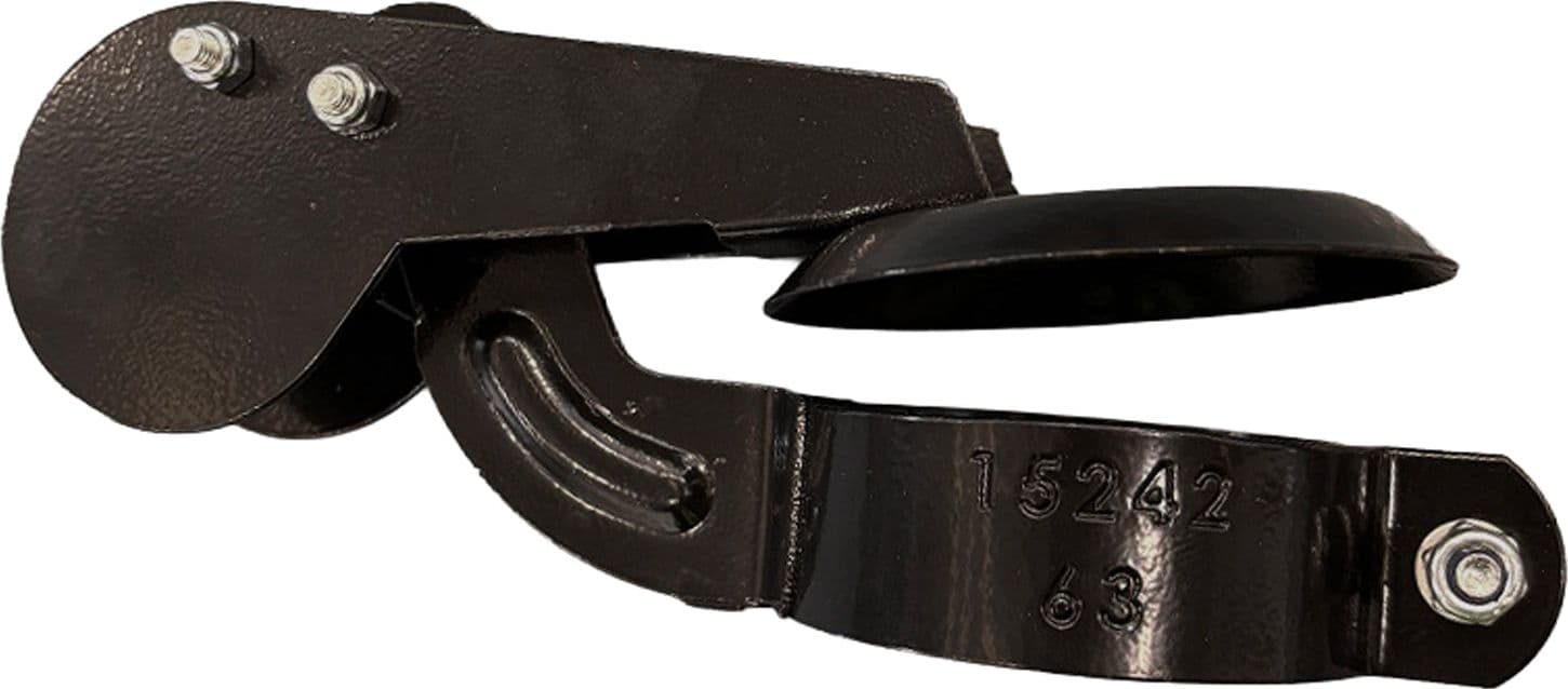 Coperchietto parapioggia a bilanciere per silenziatore adattabile al riferimento originale Fiat 5116898 con Ø 60-63mm - 2