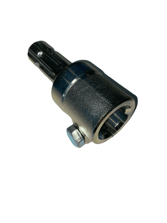 Riduzione per presa di forza con bullone, profilo esterno 1"3/8 e lunghezza 165mm - 2