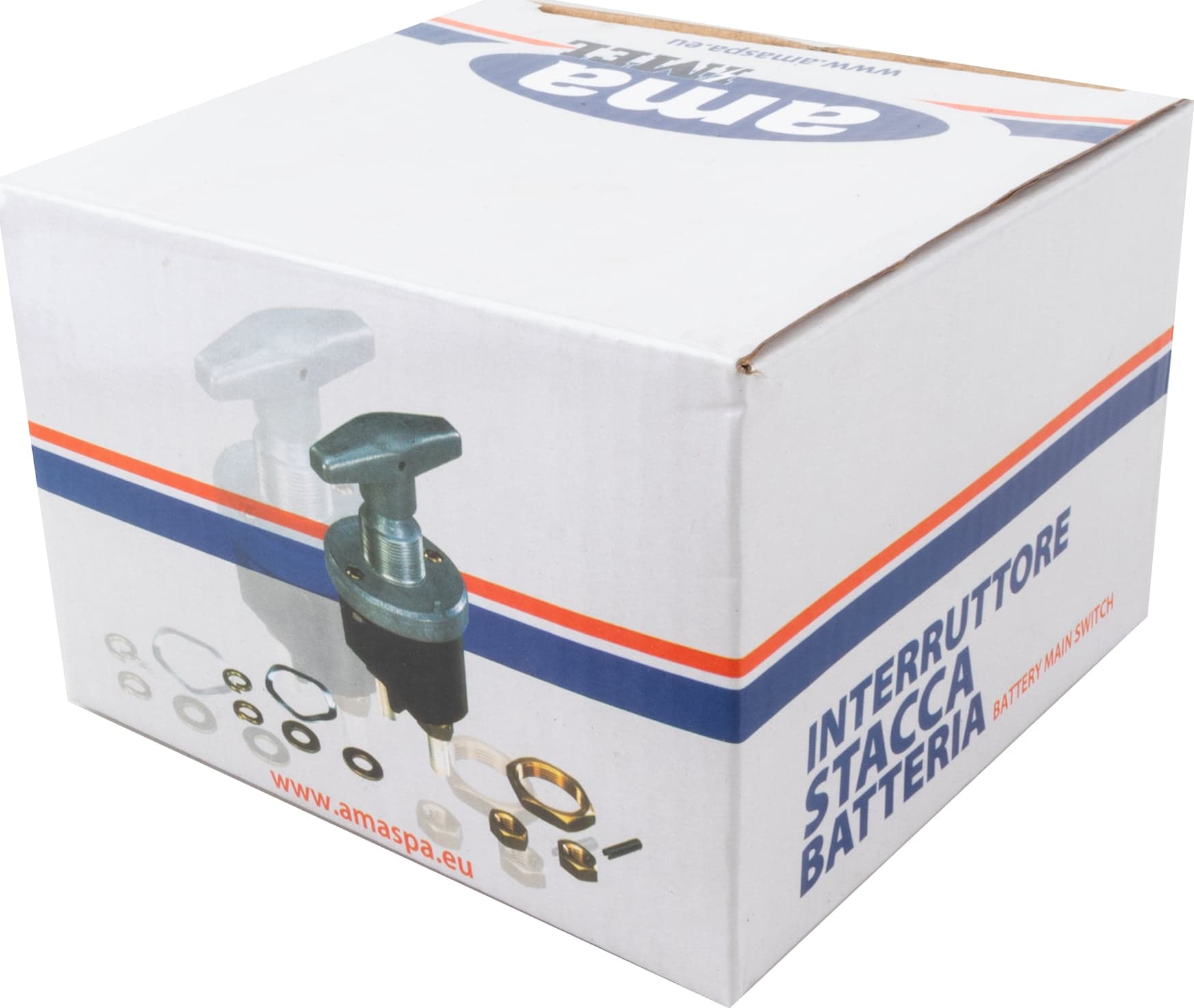 Interruttore staccabatteria ad azionamento manuale con maniglia fissa 250A - 9