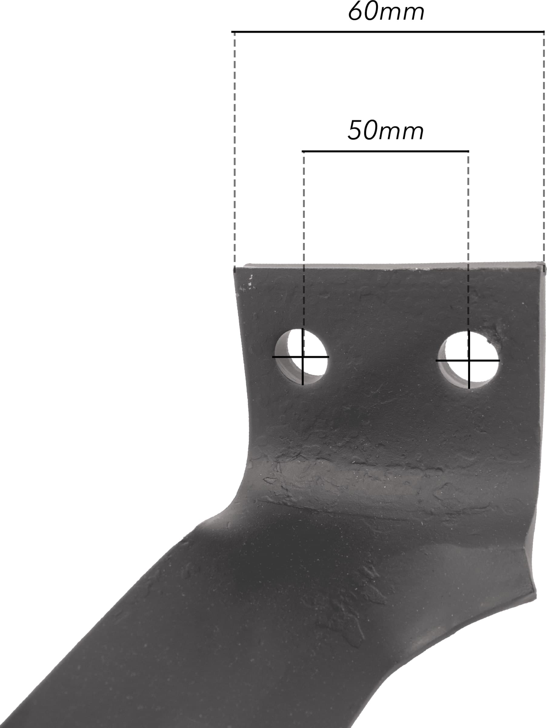 Dente dx per erpice lunghezza 280mm larghezza 90mm - 6